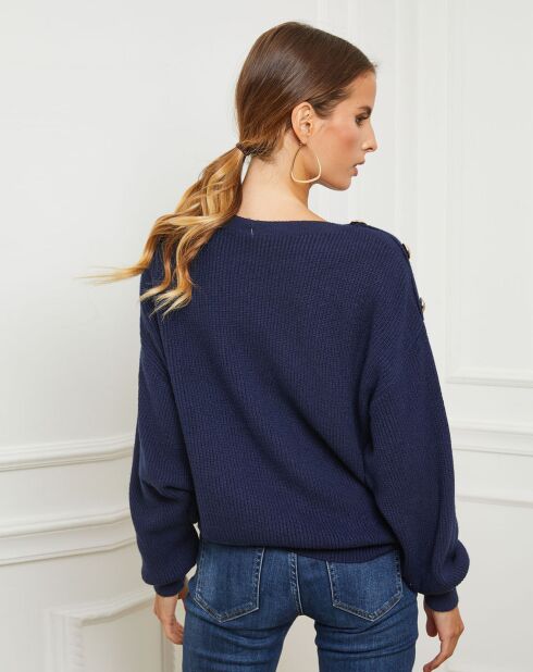 Pull Cornella bleu marine