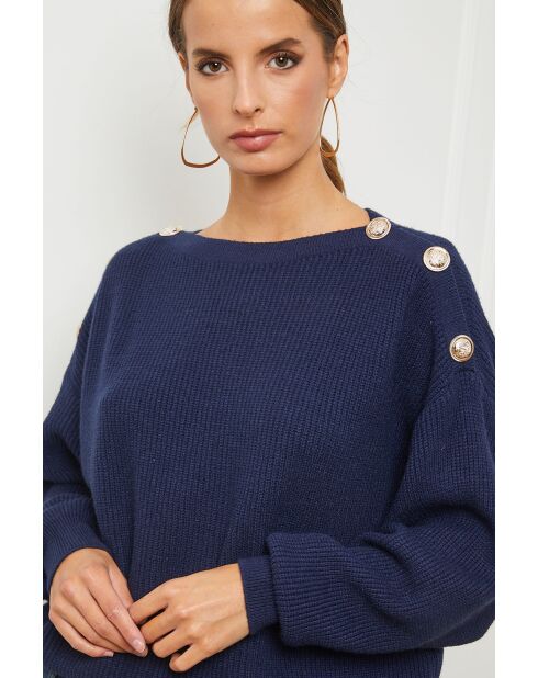 Pull Cornella bleu marine