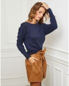 Pull Dolly bleu marine