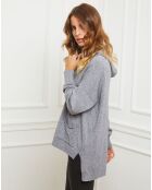 Pull Dorsal gris