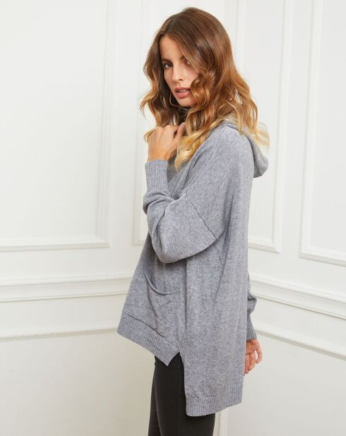 Pull Dorsal gris