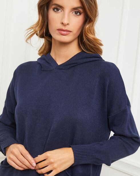 Pull Dorsal bleu marine