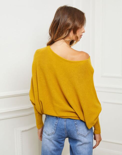 Pull Egale jaune moutarde