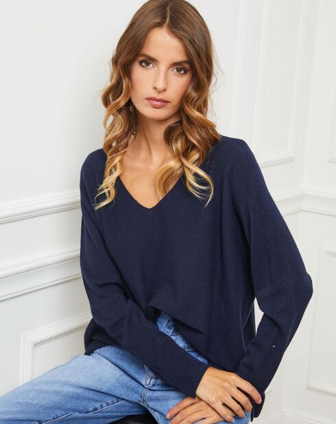 Pull Epural bleu marine