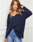 Pull Epural bleu marine