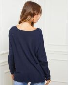 Pull Epural bleu marine