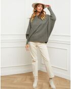 Pull Golene vert kaki