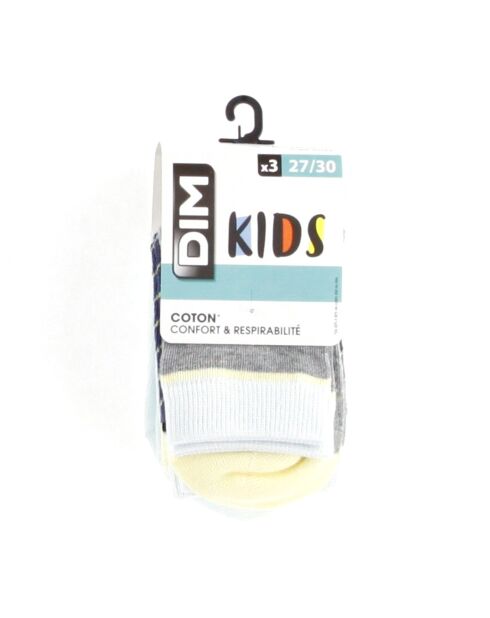 3 Paires de Chaussettes imprimées multicolores