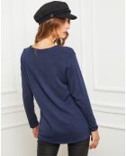 Pull Abana bleu marine