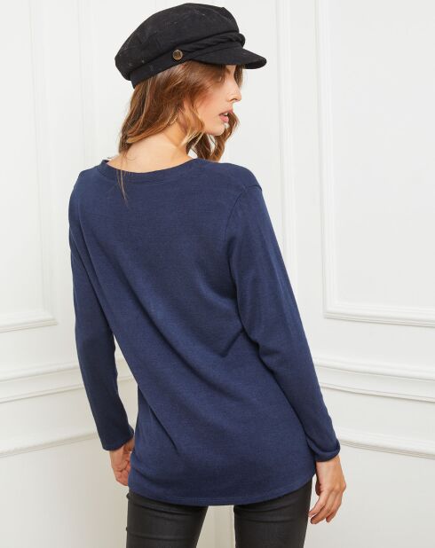 Pull Abana bleu marine