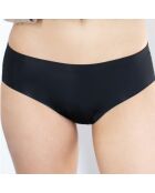 Bragas menstruales negras de algodón: flujo medio a pesado