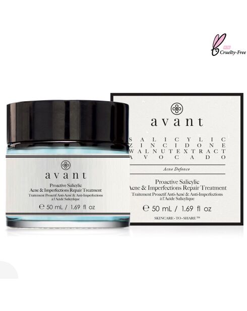 Traitement Proactif Anti-Acné & Anti-Imperfections à l'Acide Salicylique - 50  ml