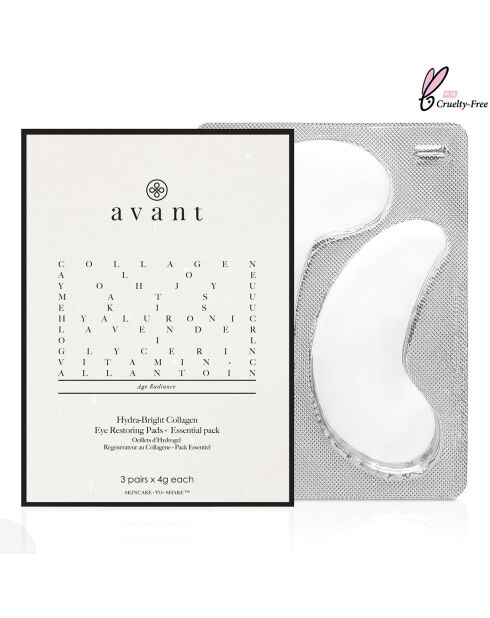 Essentieel pakket: collageenregenererende hydrogel-oogjes - 3 paar