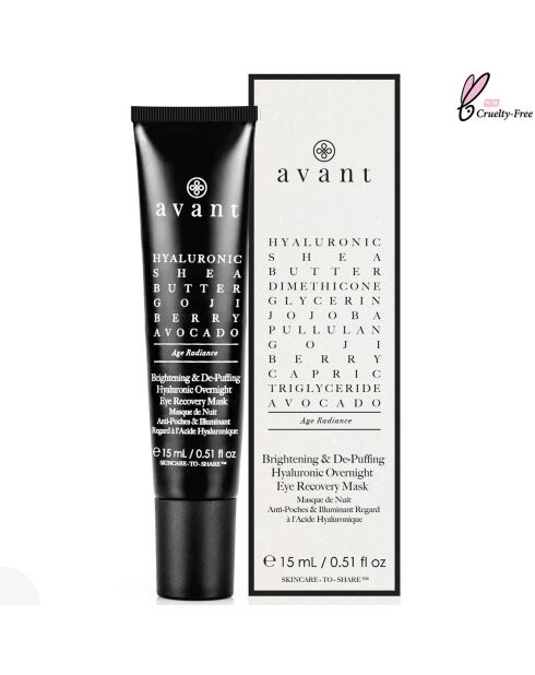 Hyaluronsäure-Augenregenerierende Nachtmaske - 15 ml