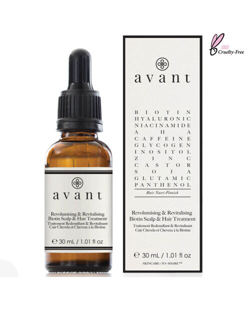 Traitement Redensifiant & Revitalisant Cuir Chevelu et Cheveux à la Biotine - 30 ml