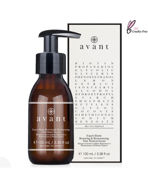 Masque sérum Capillaire Réparateur et Restructurant à la Biotine Experte - 100 ml