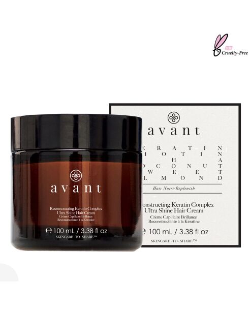 Crème Capillaire Brillance Reconstructante à la Kératine - 100 ml