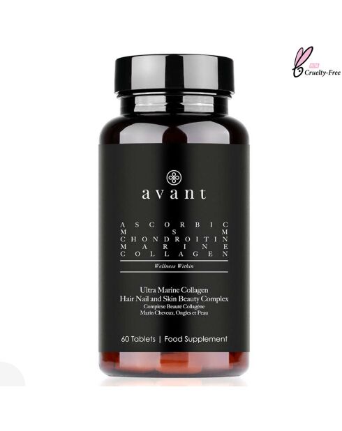 Complejo de belleza para cabello, uñas y piel con colágeno marino - 60 cápsulas