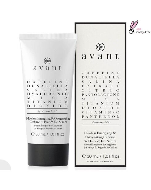 Sérum Énergisant & Oxygénant 2-1 Visage & Regard à la Caféine - 30ml