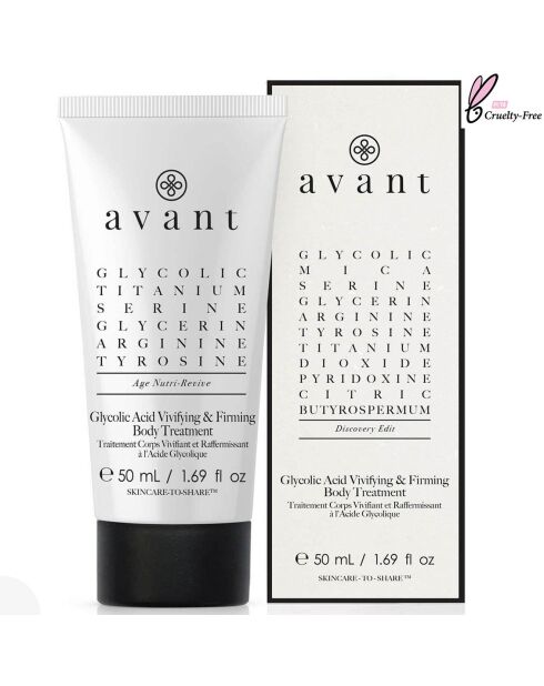 Traitement Corps Vivifiant et Raffermissant à l'Acide Glycolique - 100ml