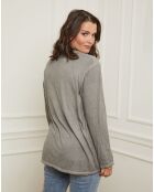 Top Jade gris