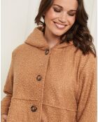 Manteau Léonie camel