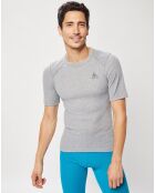 T-Shirt technique Active Warm Eco gris