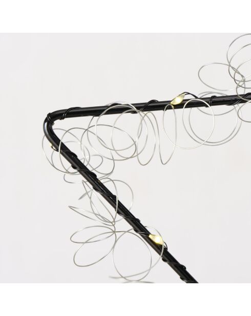 Hati zwarte tafelster - 6x30x50 cm