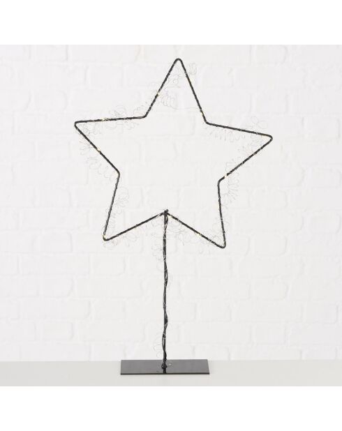 Hati zwarte tafelster - 6x30x50 cm