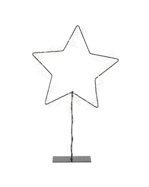 Hati zwarte tafelster - 6x30x50 cm