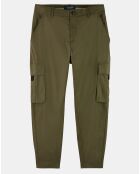 Pantalon cargo Sporty kaki