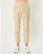 Pantalon fluide Shashiko Travel Gauff beige clair