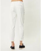 Pantalon chino Pince léger blanc