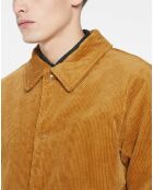 Blouson en Velours Sherpa camel