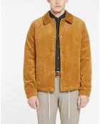 Blouson en Velours Sherpa camel