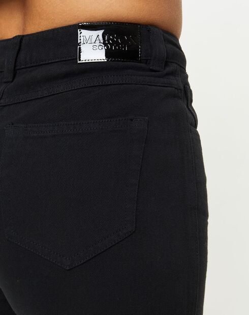 Pantalon droit Crop noir