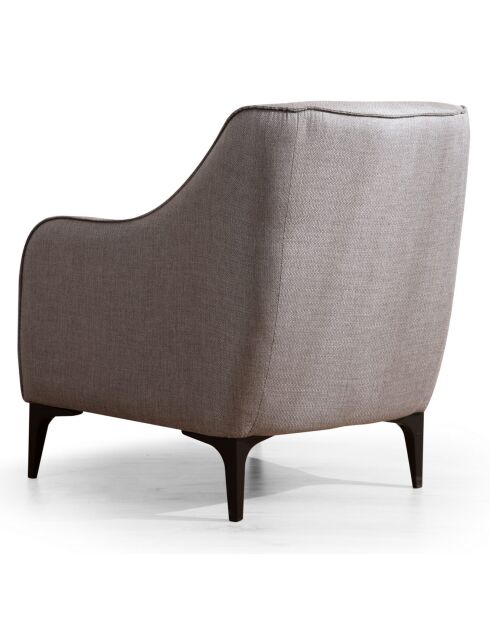 Fauteuil Belissimo gris - 94x87x77 cm