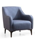 Fauteuil Belissimo bleu - 94x87x77 cm