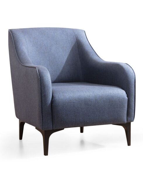 Fauteuil Belissimo bleu - 94x87x77 cm