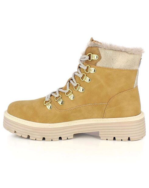 Boots Fourrées Hannah camel