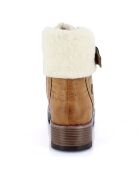 Bottines Louise camel