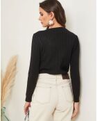 Pull Oliva noir