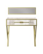 Console + Miroir Frida blancs