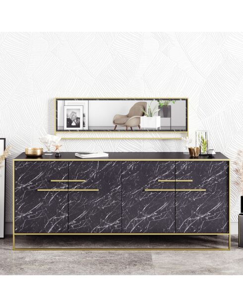 Buffet Polka doré/noir