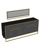 Buffet Polka doré/noir