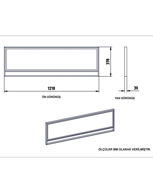 Buffet Polka doré/noir