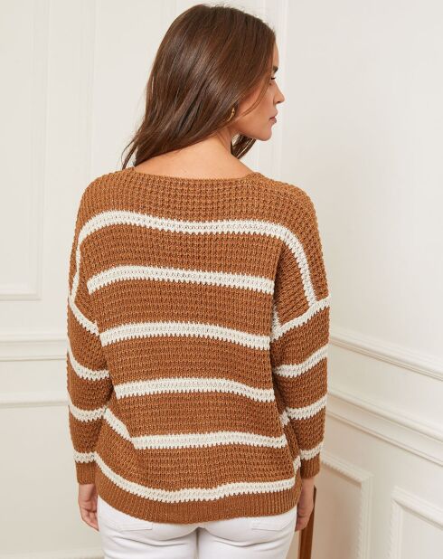 Maglione Lou in misto lana cammello
