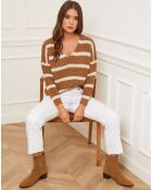 Jersey Lou en mezcla de lana camel