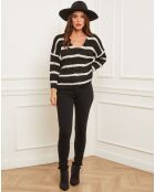 Pull en Laine mélangée Lou noir