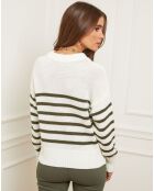 Pull Jeanne kaki